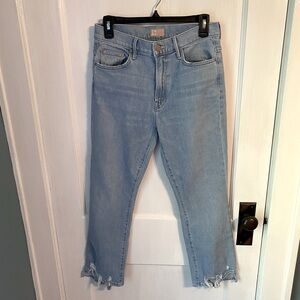 MOTHER insider crop Jeans